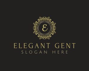 Elegant Floral Ornament  logo design