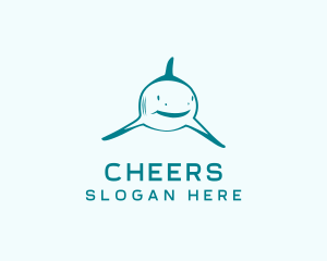Team - Fishing Shark Aquarium logo design
