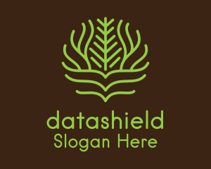Seedling Art Leaf Vines Logo