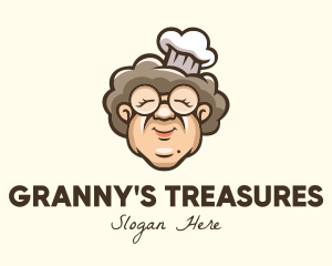 Grandmother - Grandmother Chef Cook logo design