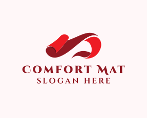 Mat - Carpet Fabric Weaver logo design