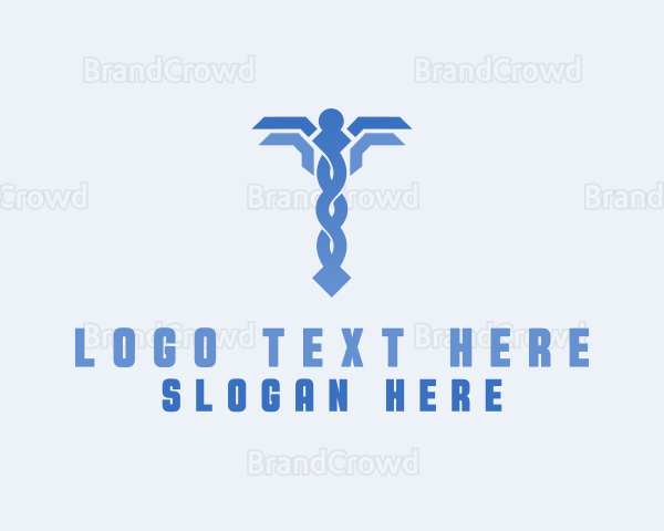 Medical Caduceus Hospital Logo