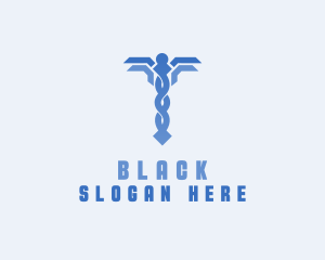 Medical Caduceus Hospital logo design