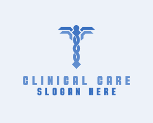 Medical Caduceus Hospital logo design