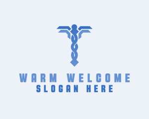 Medical Caduceus Hospital logo design