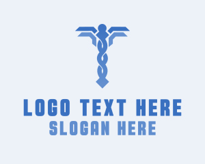 Medical - Medical Caduceus Healthcare logo design