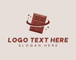 Cocoa Bean - Chocolate Candy Bar logo design