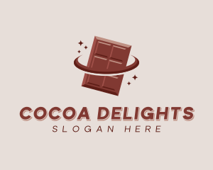 Chocolate Candy Bar logo design