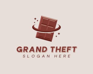 Nougat - Chocolate Candy Bar logo design