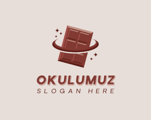 Nougat - Chocolate Candy Bar logo design
