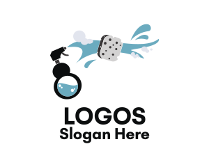 Bottle Spray Cleaner Logo