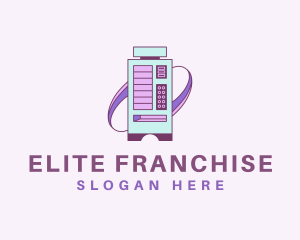 Pastel Vending Machine logo design