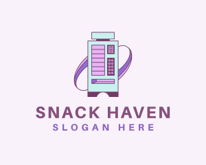 Pastel Vending Machine logo design