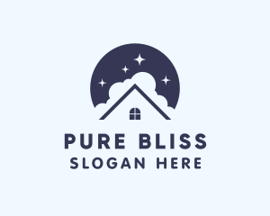 Home Cleaning Bubbles logo design