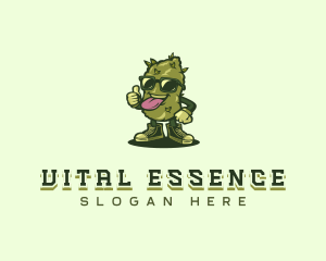 Essence - Marijuana Weed Cannabis logo design