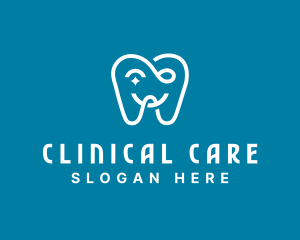 Tooth Dental Orthodontist logo design