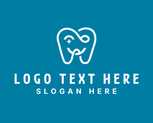 Braces - Tooth Dental Orthodontist logo design