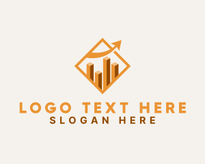 Insurance - Graph Financing Statistics logo design