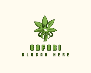 Cbd - Cannabis Leaf Farm logo design