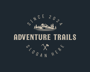 Mountaineer Adventure Camp logo design