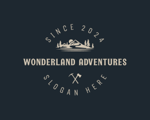 Mountaineer Adventure Camp logo design