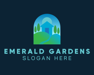 House Garden Yard logo design