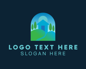 Ecology - House Garden Yard logo design