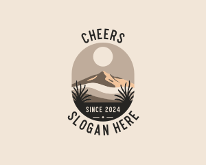 Desert - Outdoor Adventure Desert logo design