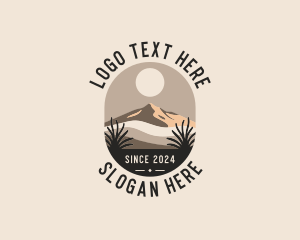 Travel Agency - Outdoor Adventure Desert logo design