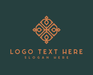 Square - Ornamental Tile Decor logo design