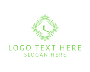 Natural Therapy - Organic Vines Natural Agriculture logo design