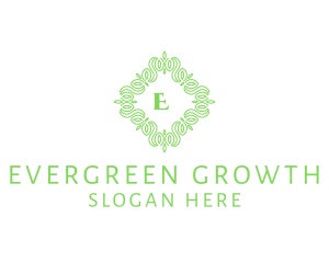 Organic Vines Natural Agriculture logo design