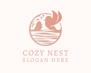 Nest - Bird Nest Aviary logo design