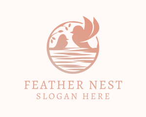 Bird Nest Aviary logo design