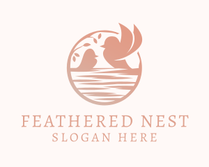 Bird Nest Aviary logo design