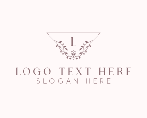 Fashion - Styling Floral Vine logo design