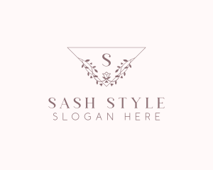 Styling Floral Vine  logo design