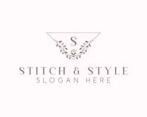 Styling Floral Vine  logo design