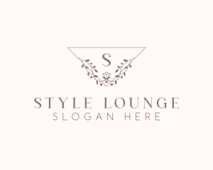 Styling Floral Vine  logo design