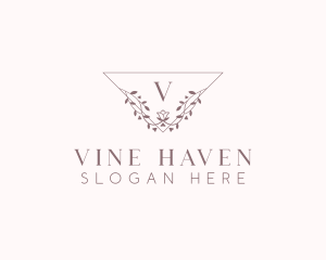 Styling Floral Vine  logo design