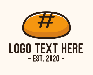 Baking - Hashtag Bakery Bread logo design