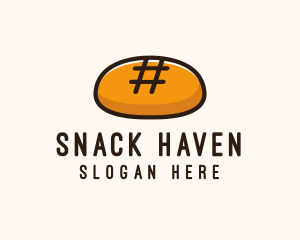 Hashtag Bakery Bread logo design