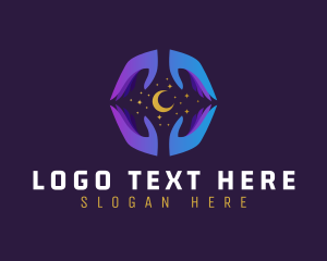 Magic - Sparkle Cosmic Gradient logo design