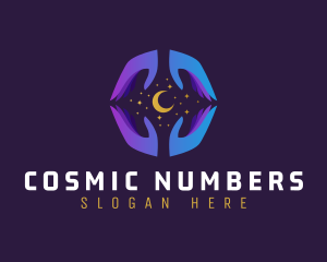 Sparkle Cosmic Gradient logo design