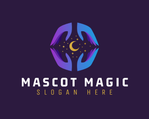 Sparkle Cosmic Gradient logo design