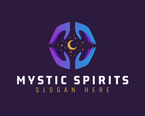 Sparkle Cosmic Gradient logo design