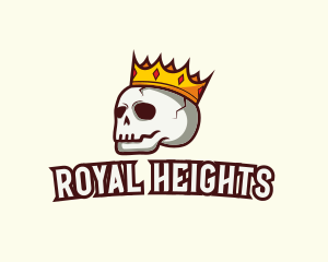 Royal Graffiti Skull logo design