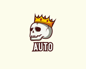 Rapper - Royal Graffiti Skull logo design