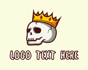 Graffiti - Royal Graffiti Skull Mascot logo design