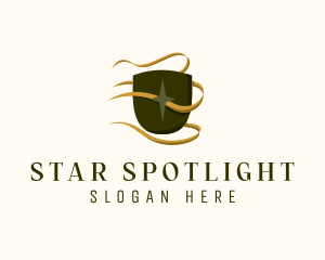 Star Shield Vines logo design